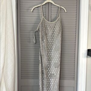 U&I  Elegant Gray Dress NWT Size: M